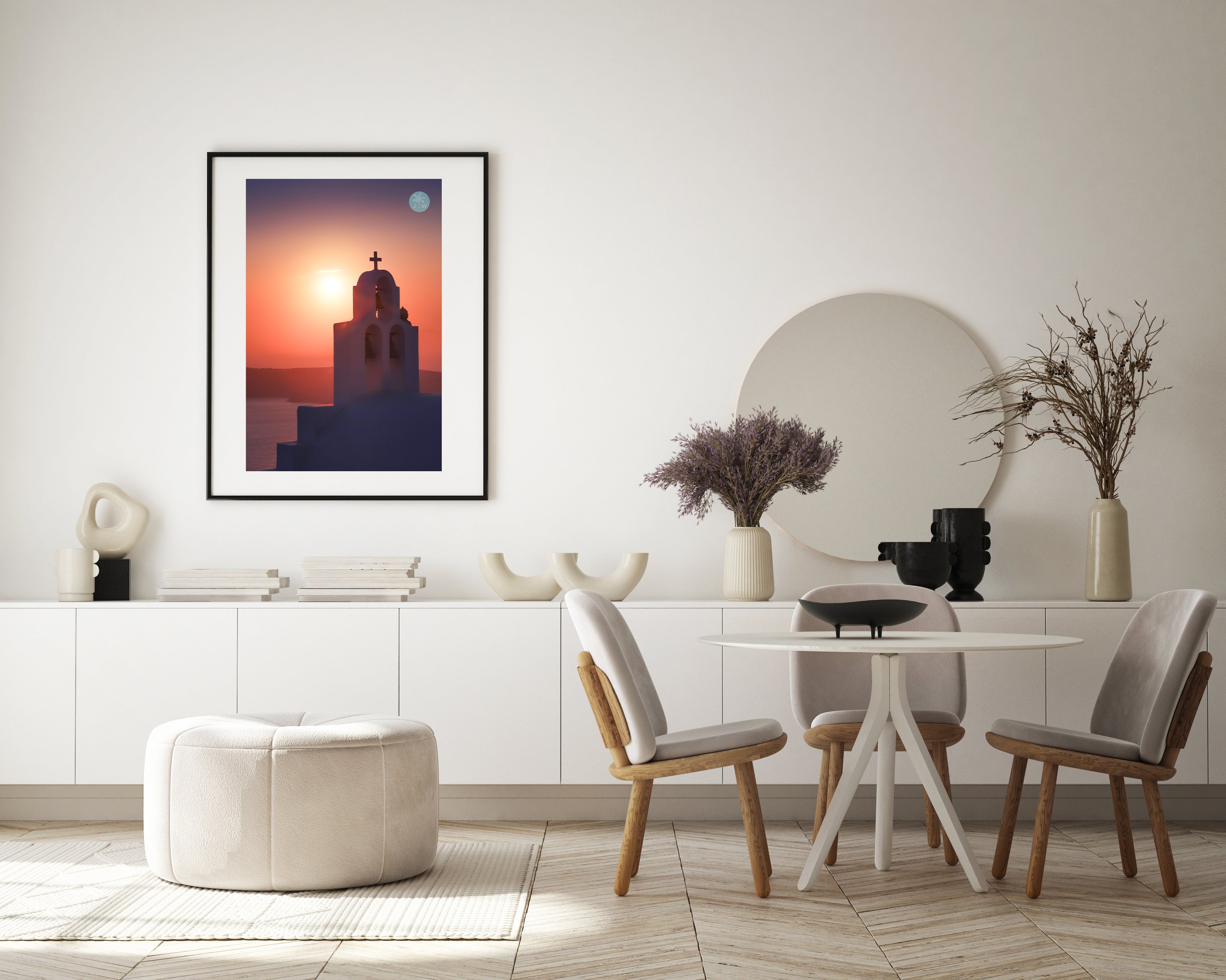 Thira Sunset Vertical