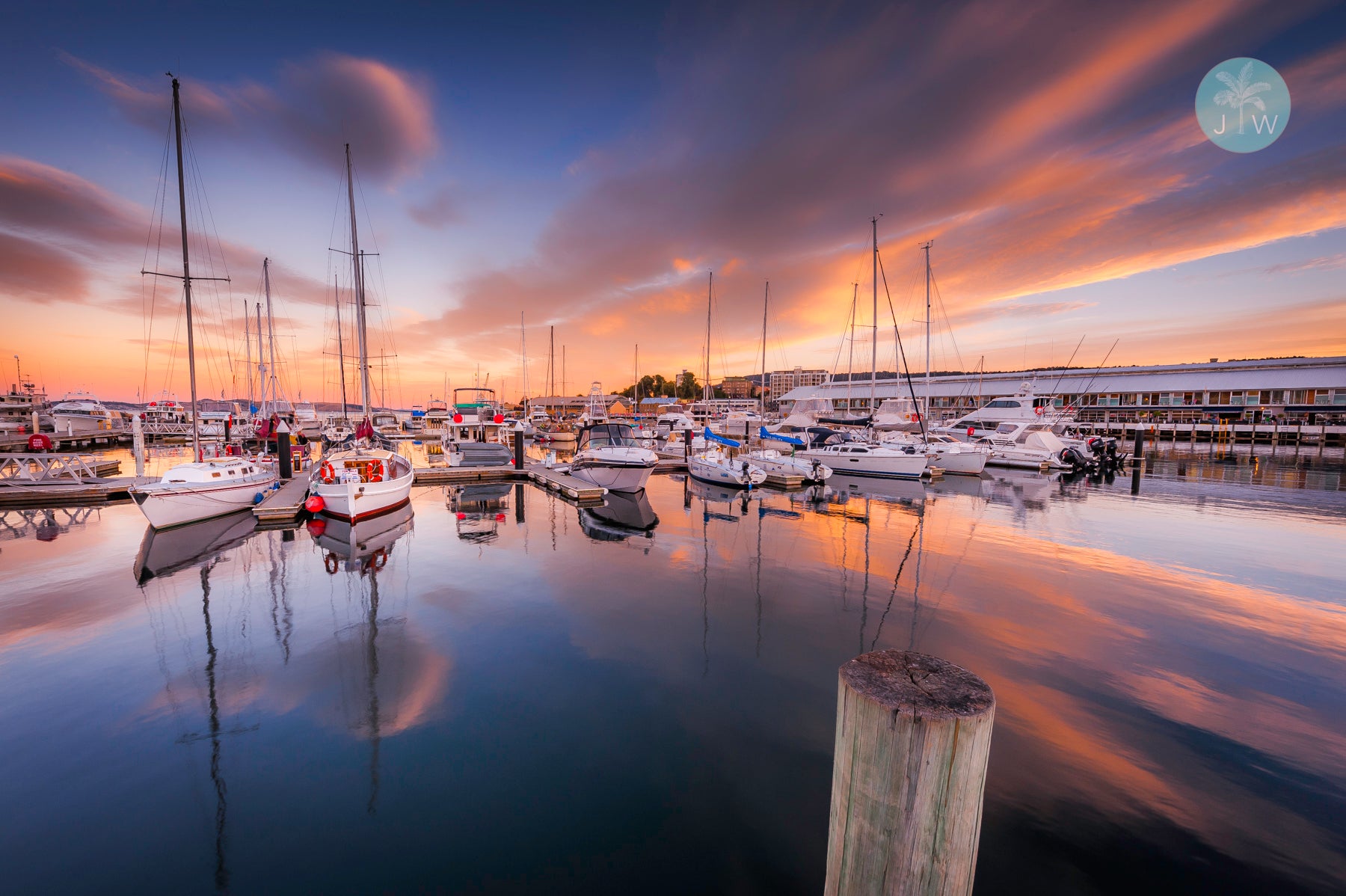 Constitution Dock Sunset