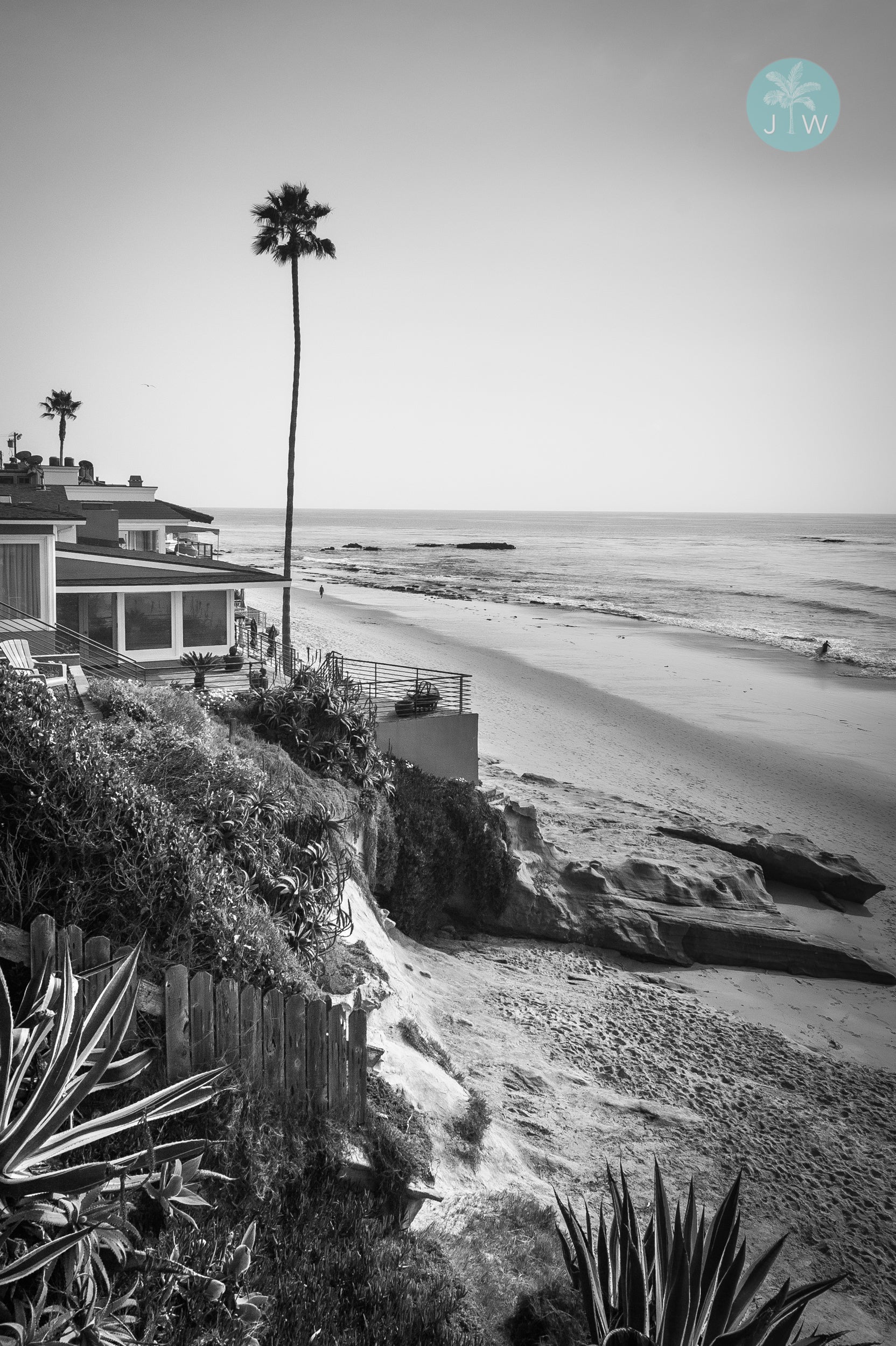 Laguna Beach B&W