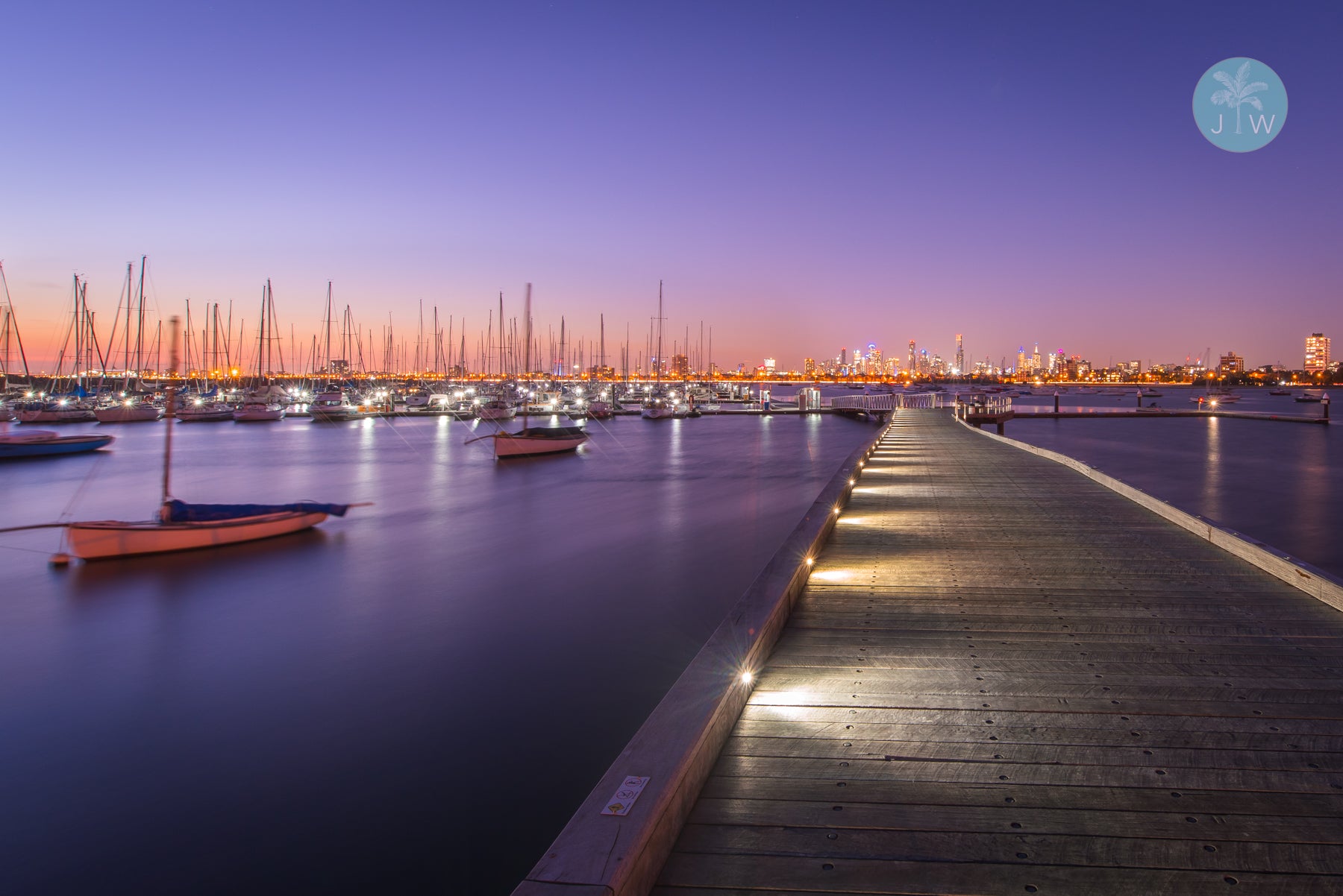 St. Kilda Wharf Sunset