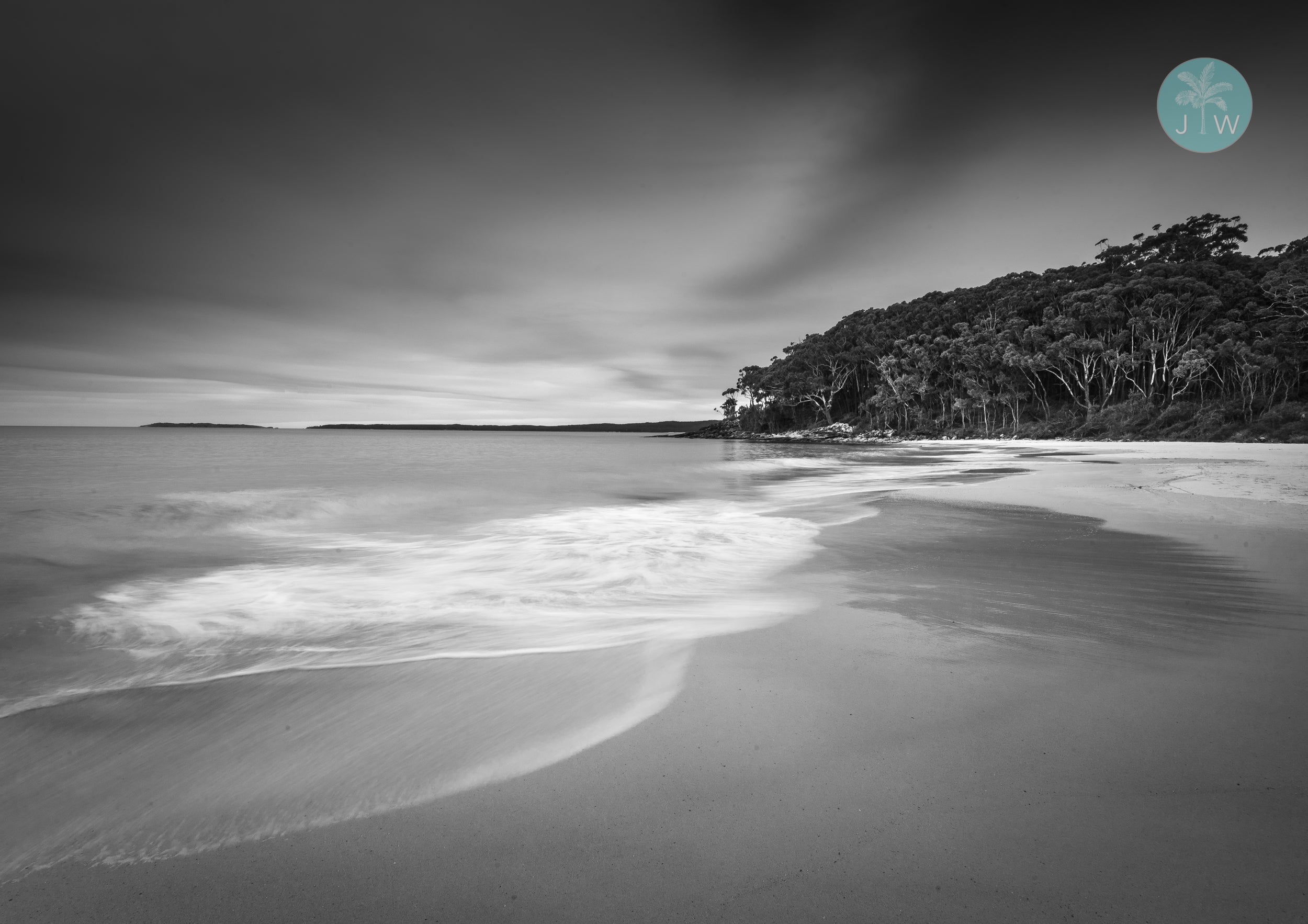 Greenfield Beach (B&W)