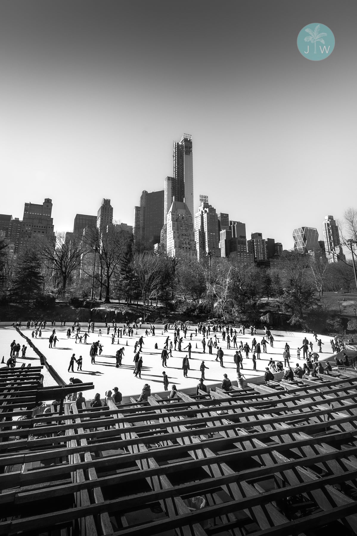 Wollman Rink (B&W)