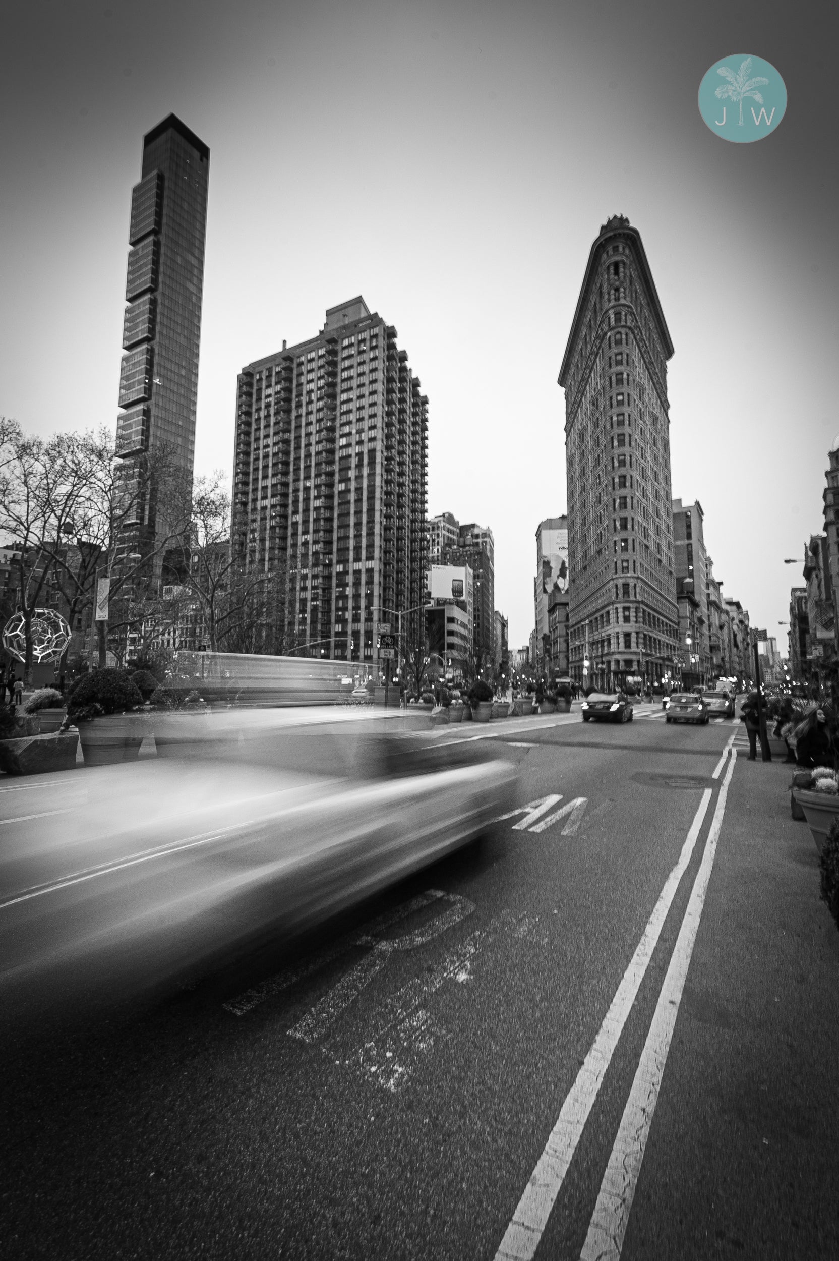 Flatiron Rush B&W