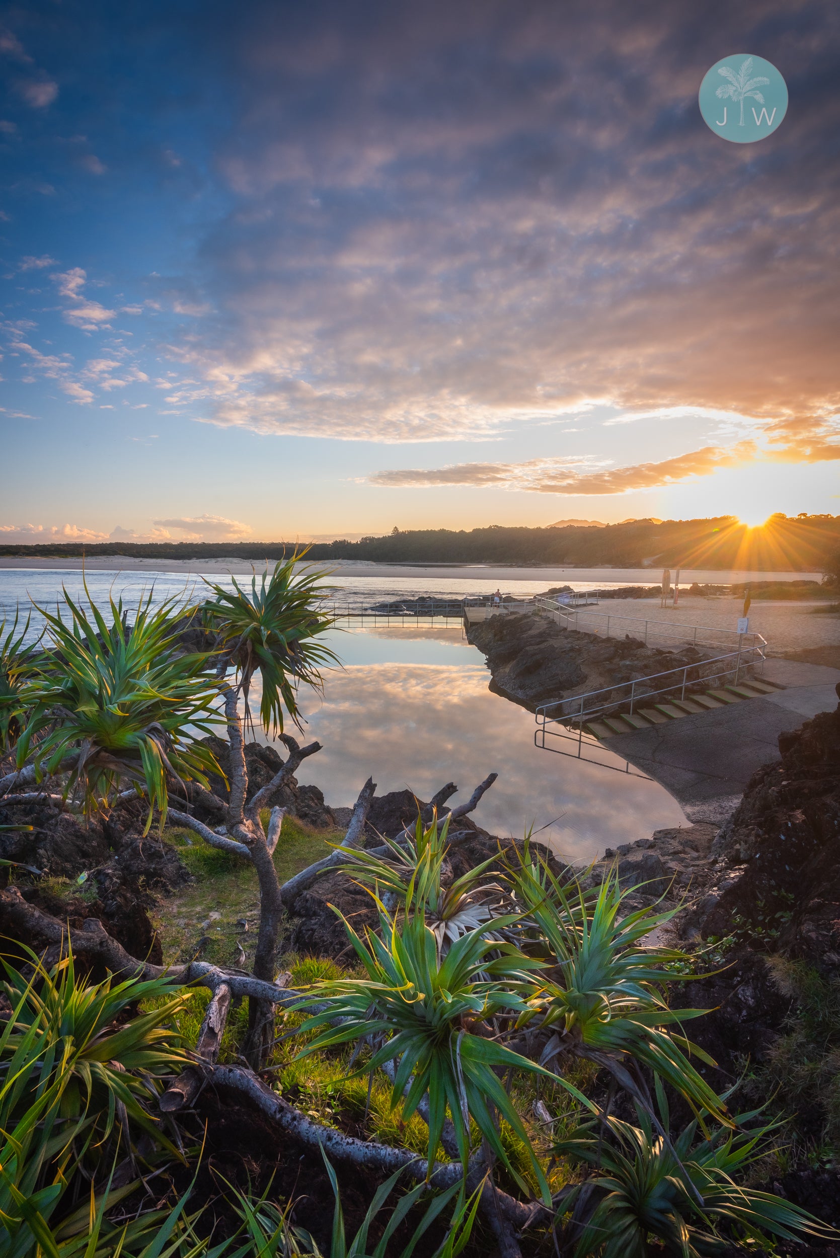 Sawtell Baths Sunset